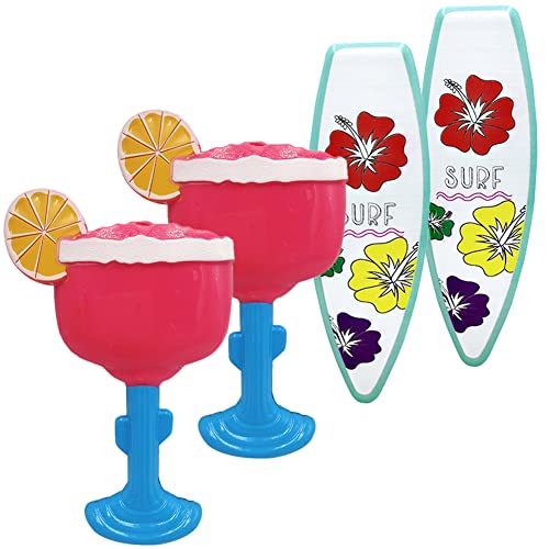 Margarita and Surfboard