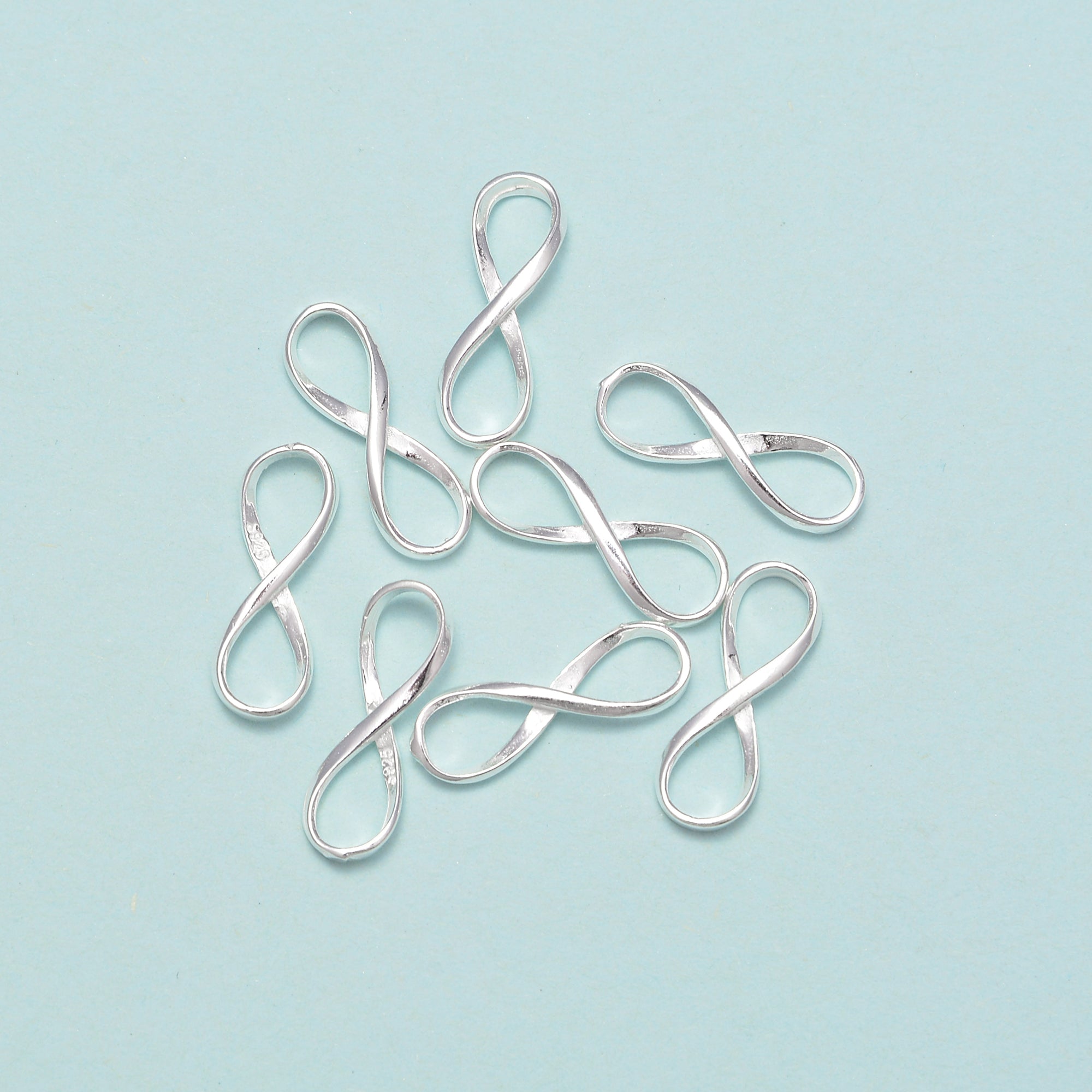 925 Sterling Silver Jewelry Connector Clasp 6x19mm - 7pcs per Bag for Necklace, Bracelet & DIY Jewelry Making - Secure Lobster Clasps for Beading & Craft Projects