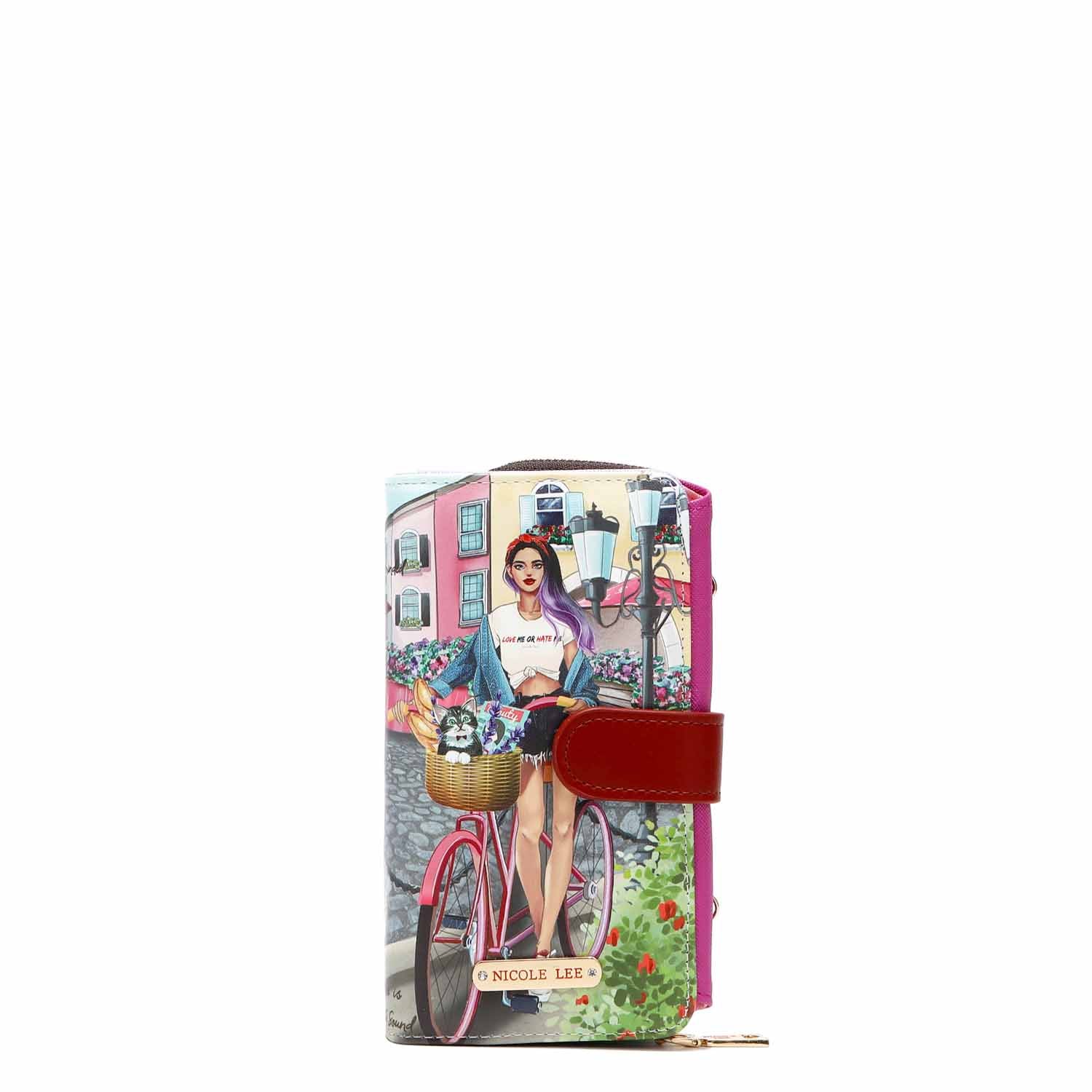 Stylish Trifold Phone Case with Crossbody Wallet - Perfect for Hands-Free Convenience While Shopping, Traveling, or Running Errands