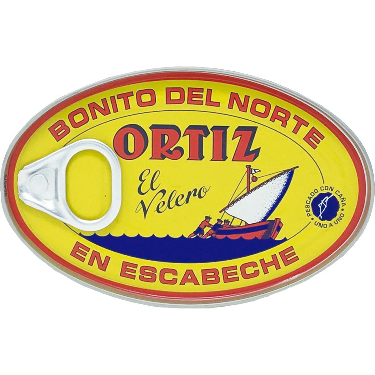 Premium ORTIZ White Tuna in Escabeche Sauce - 6 Pack (112g Each) | Gourmet Spanish Canned Fish for Salads, Sandwiches & Tapas | High-Quality Protein Source for Keto & Mediterranean Diets