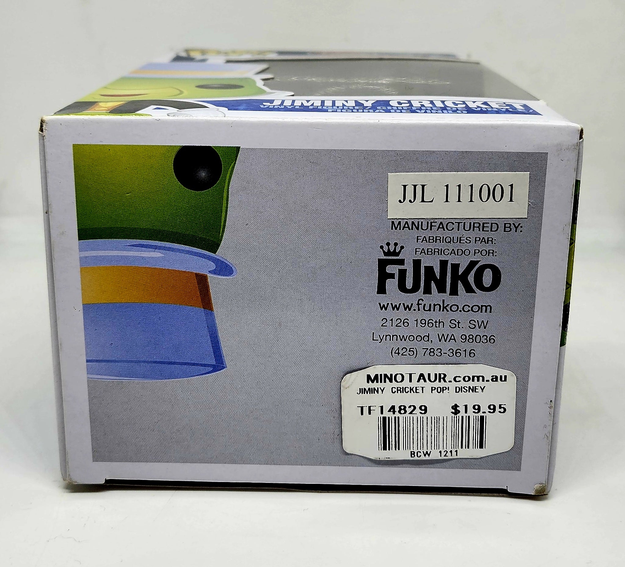 Disney Pinocchio Jiminy Cricket Pop Vinyl Figure - Collectible Funko Pop! Toy for Disney Fans - Perfect for Display, Gifts & Disney Collections