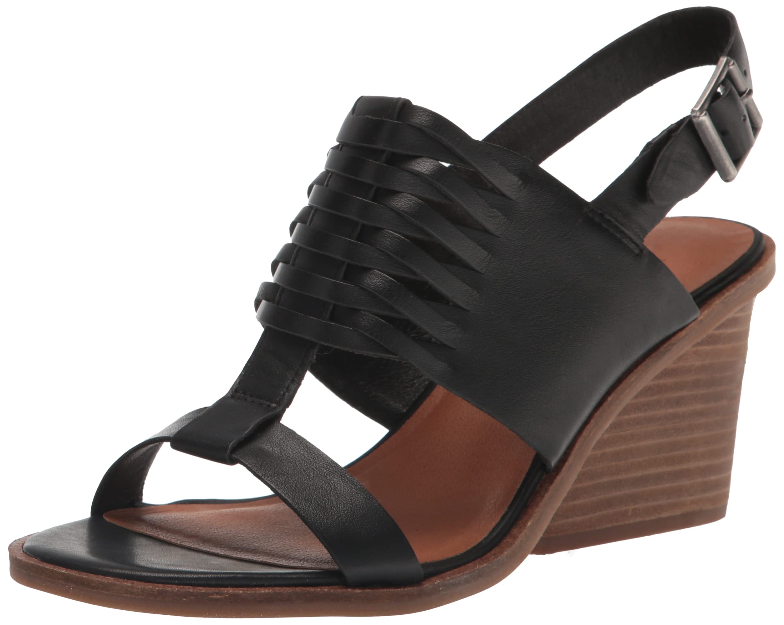 Lucky Brand Women's Lemia Cut-Out Heeled Sandals - Stylish Summer Dress Shoes for Weddings, Parties & Date Nights