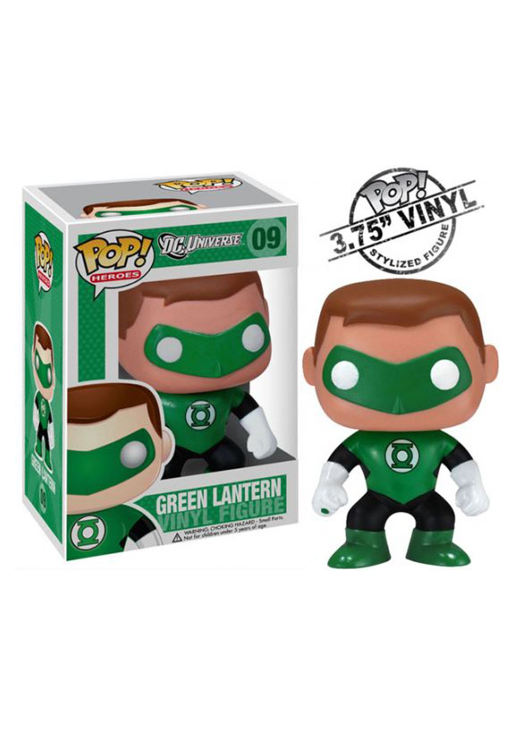 Funko Pop! Vinyl Figure - Green Lantern (DC Heroes Collection) | Collectible Toy for Fans & Gift for Comic Lovers | Perfect for Display, Decor & Superhero Collections