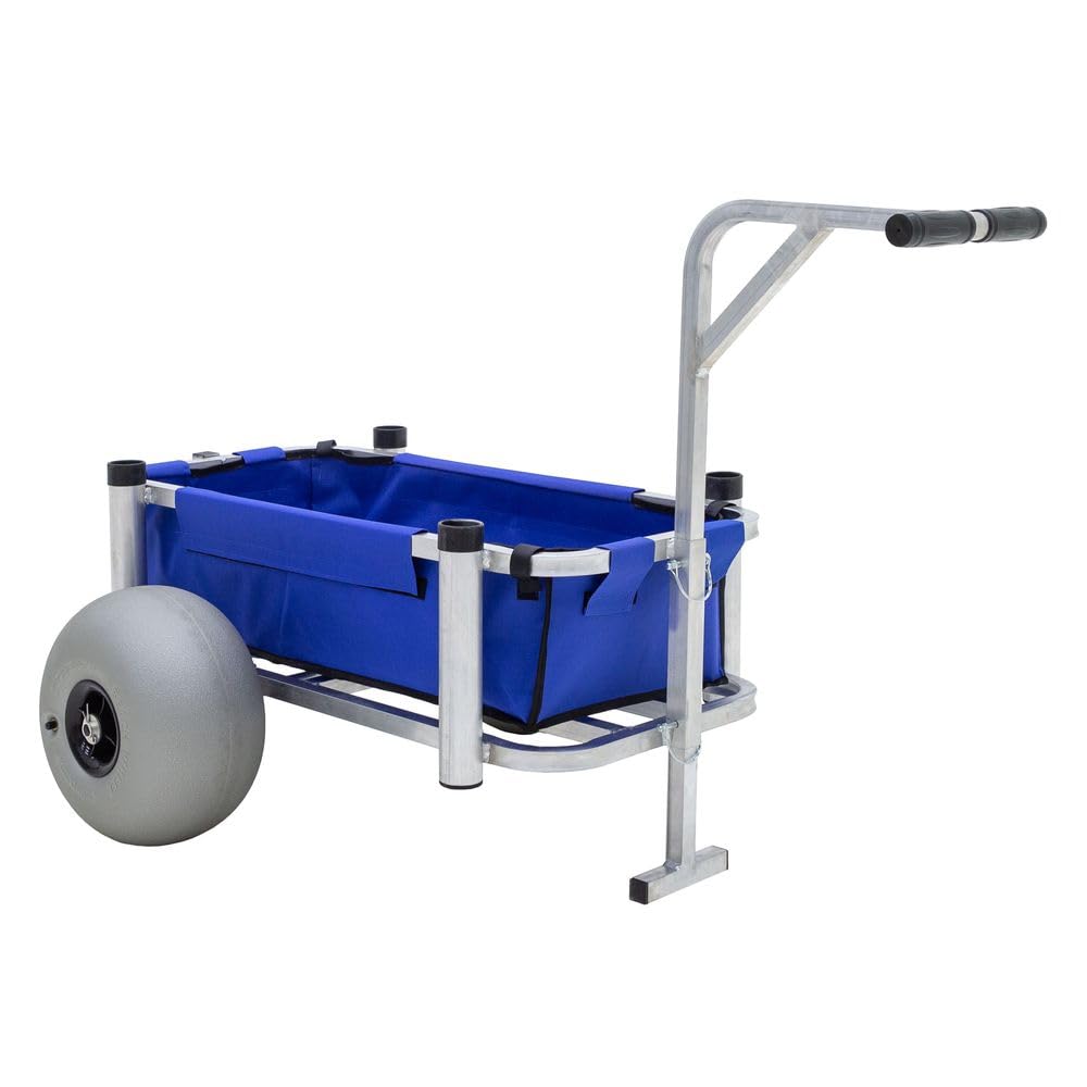 Best Heavy Duty Fishing & Beach Cart with 13