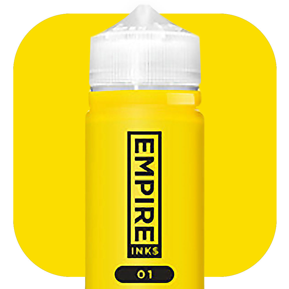 Empire Inks Cadmium Yellow Light Acrylic Paint - Various Sizes for Artists & DIY Projects - Perfect for Canvas Painting, Home Decor & Crafting