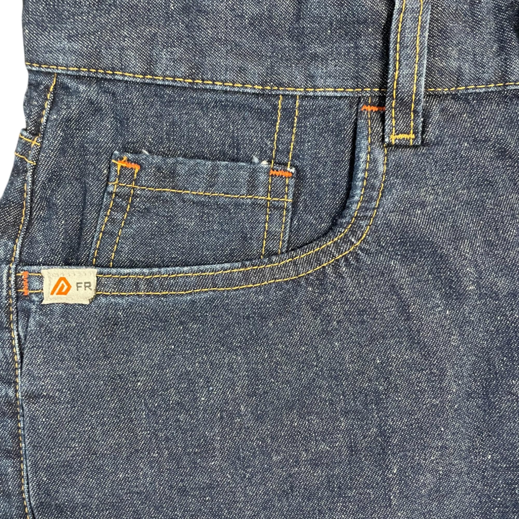 Rasco FR Classic Fit Jeans for Men - Comfortable Flame Resistant Denim Work Pants for Construction, Oilfield & Industrial Safety