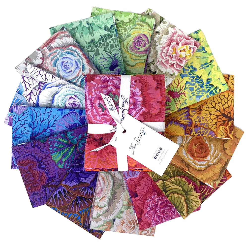 Philip Jacobs Brassica Fat Quarter Bundle - Premium Fabric for Quilting, Sewing & DIY Projects - Perfect for Home Decor, Apparel & Crafting