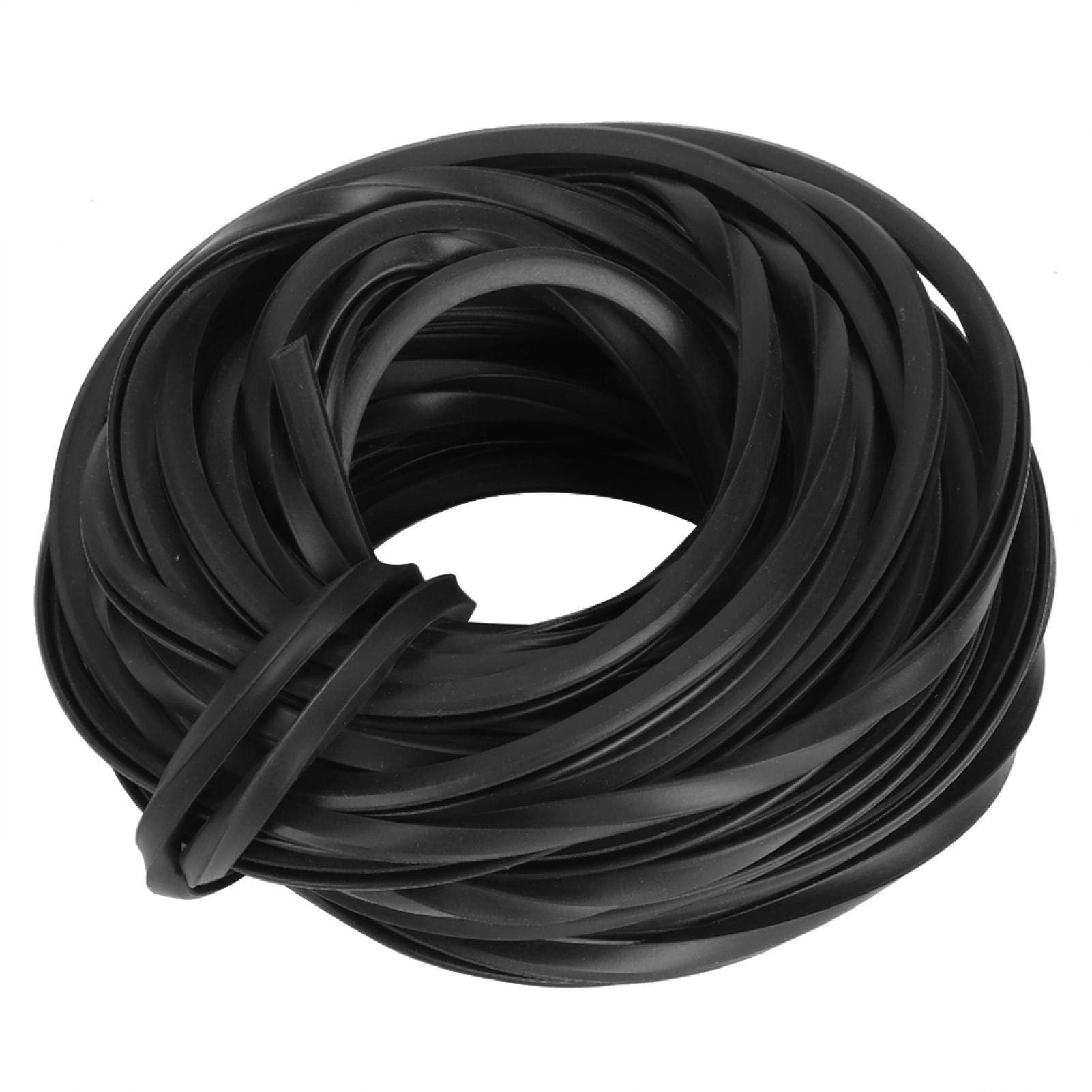Premium Greenhouse Glazing Seal - 4m/10m/18m Roll-in Universal Rubber Sealing Strip for Outdoor Greenhouses | Weatherproof, Durable & Easy to Install | Perfect for DIY Greenhouse Construction, Repair & Maintenance