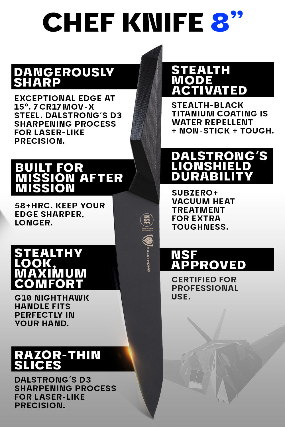 Dalstrong Shadow Black Series 8