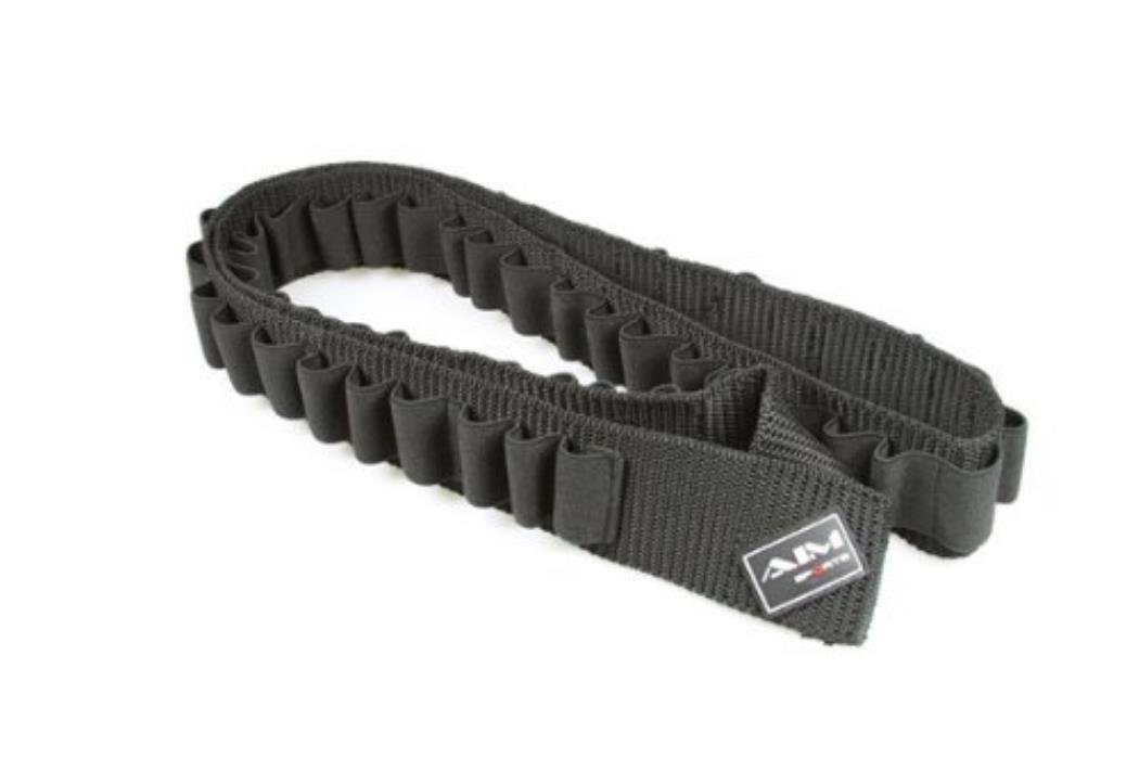 AIM Sports 12 Gauge Shotgun Shell Bandolier - Holds 56 Rounds - Ammo Carrier for Hunting, Shooting Range & Tactical Training
