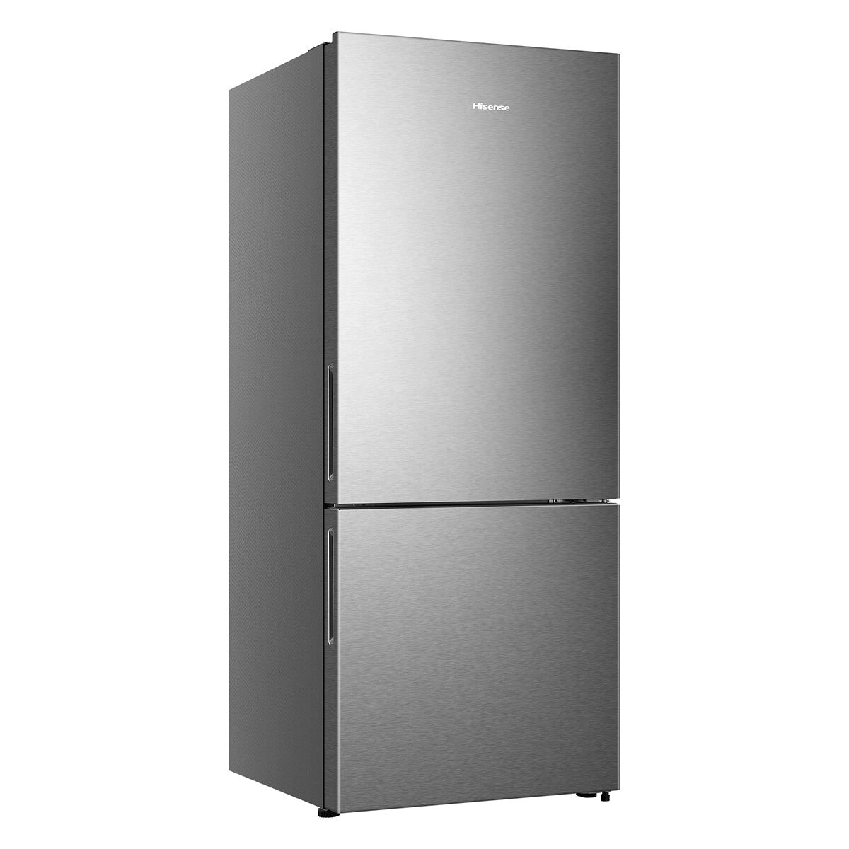 Hisense 417L Bottom Mount Refrigerator with PureFlat Design - Silver HRBM418S - Perfect for Kitchens, Apartments & Small Spaces