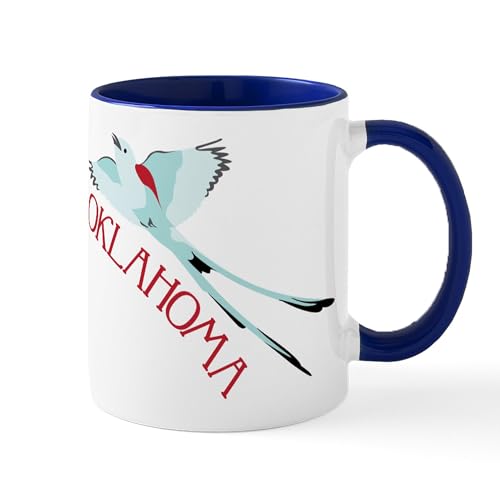 White/Navy Inside - OKLAHOMA Mugs