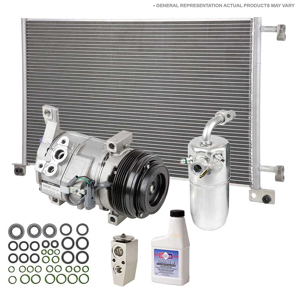 New OEM AC Compressor with Condenser Drier for Chrysler Town & Country 61-86031R7 - Replacement Part for Cooling System | Perfect for Summer Driving & Road Trips