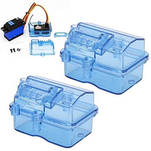 VGEBY 2PCS RC Receiver Box for Car & Boat - Waterproof ESC Protection