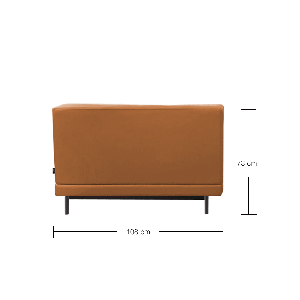 Hemlock Duo 4-Seater Sofa Set - Modern Living Room Furniture for Small Spaces | Perfect for Apartments, Condos & Cozy Family Gatherings