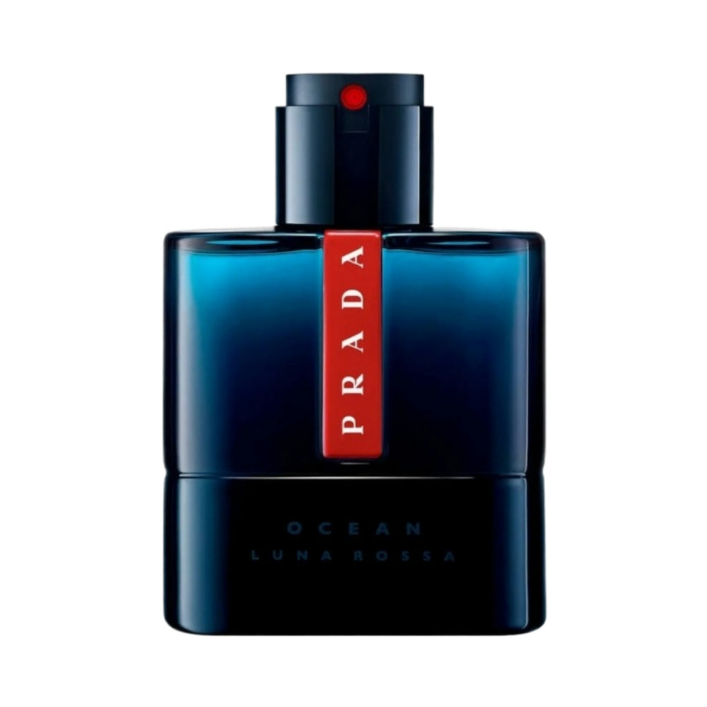 Luna Rossa Ocean Eau de Parfum for Men - 3.4 oz/100ml Luxury Cologne - Fresh Aquatic Scent - Perfect for Date Night & Special Occasions