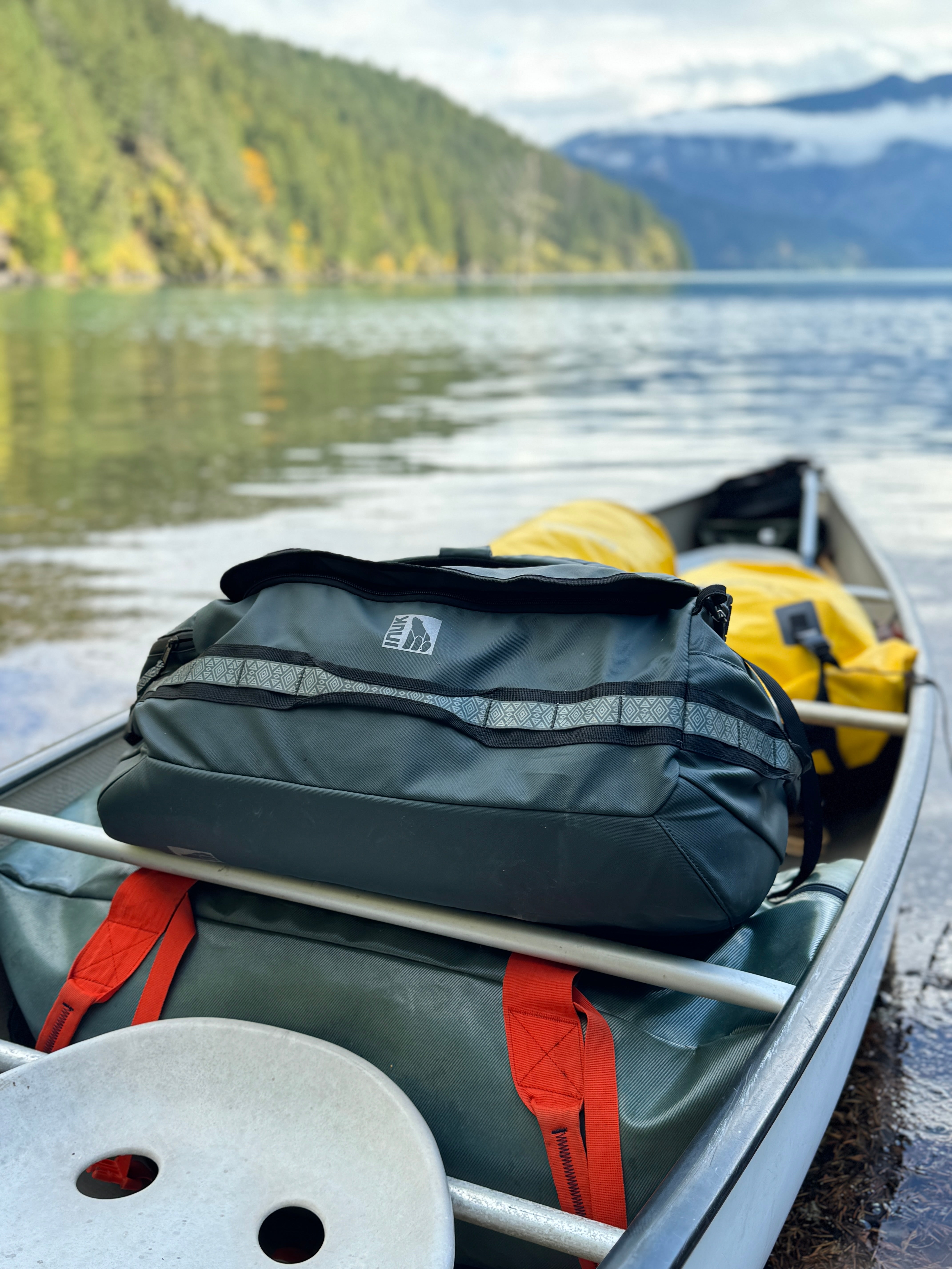 AKLA DUFFEY 52L Waterproof Duffle Backpack for Travel, Gym & Outdoor Adventures - Lightweight Carry-On Luggage for Hiking, Camping & Weekend Getaways