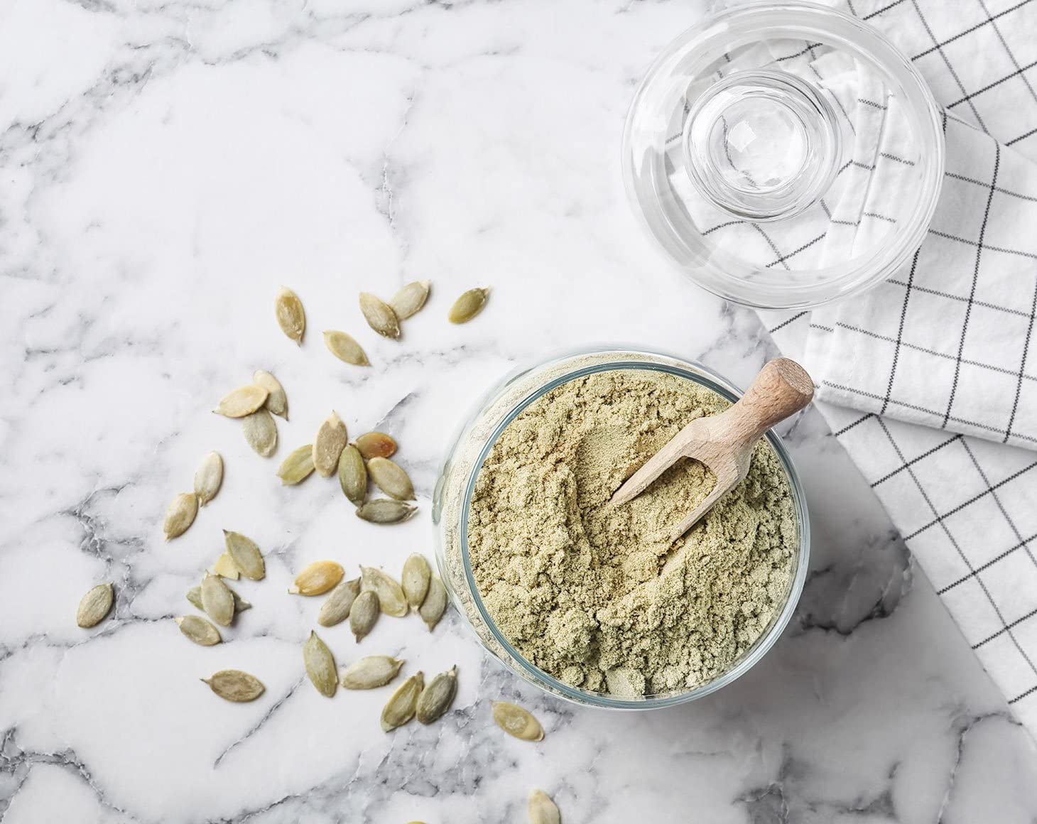 Organic Pumpkin Seed Protein Powder by Food to Live - 8 lbs, 60% Protein, Non-GMO, Vegan, Kosher, Non-Irradiated | Pure Flour for Baking, Smoothies, Protein Shakes & Healthy Recipes | Plant-Based Superfood for Athletes & Fitness Enthusiasts