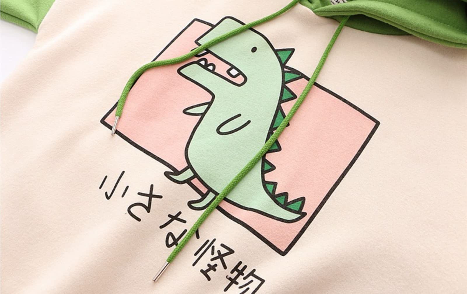 Cute Dinosaur Hoodie for Women - Kawaii Pullover Sweatshirt with Hood | Cozy Casual Wear for Outings, Lounge & Gifts