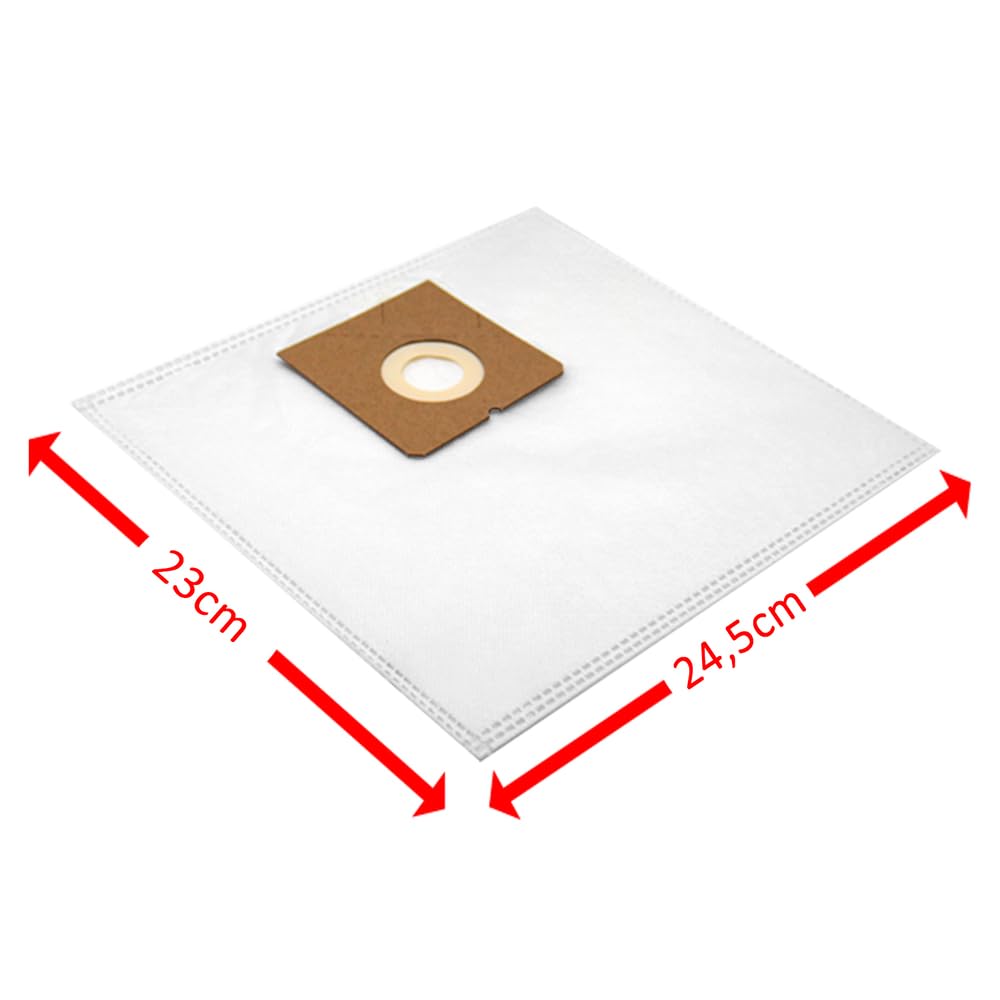 40-Pack Clatronic BS1222 Vacuum Cleaner Replacement Bags - Compatible with 1500W Models | Perfect for Home Cleaning & Maintenance