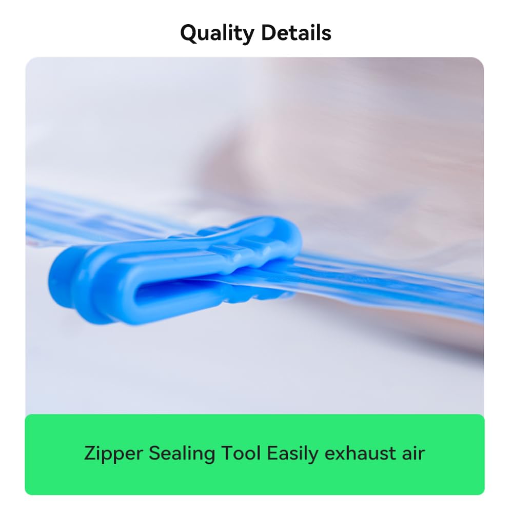 Creality 3D Printer Filament Vacuum Storage Kit - 10 Vacuum Bags with Desiccants, Sealing Clips & Hand Pump (350x350mm) | Keep Filament Dry for PLA, ABS, PETG | Perfect for Long-Term Storage & Moisture Protection