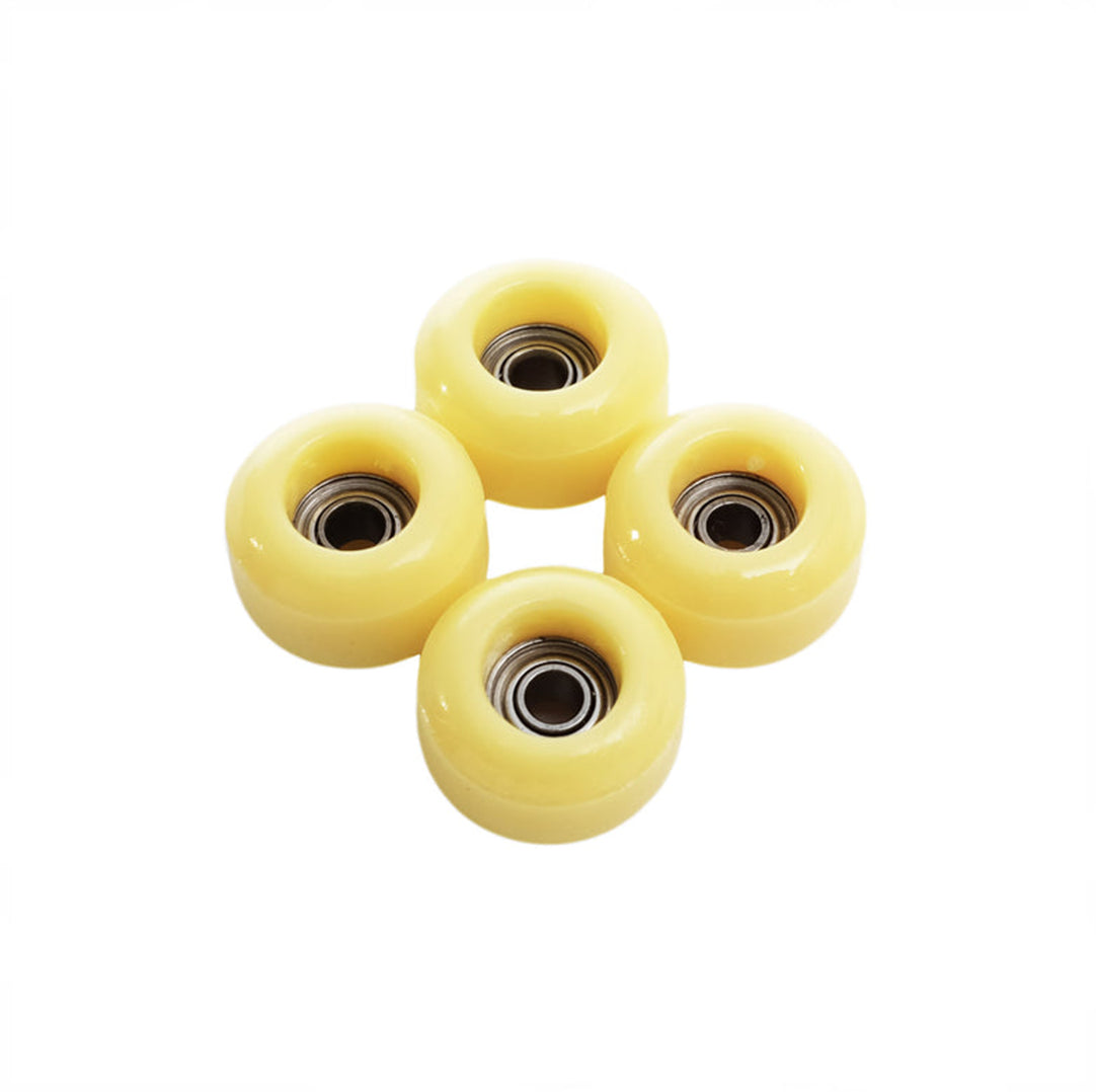 Dynamic Fingerboard Wheels 64D - High-Performance Skateboard Wheels for Fingerboarding Tricks and Stunts - Perfect for Indoor Skateboarding and Desk Fun