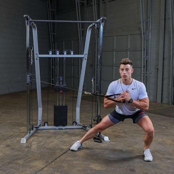 PFT50 Powerline Functional Trainer - Home Gym Strength Training Equipment for Full Body Workouts | Perfect for Home Fitness, Weight Lifting & CrossFit Training