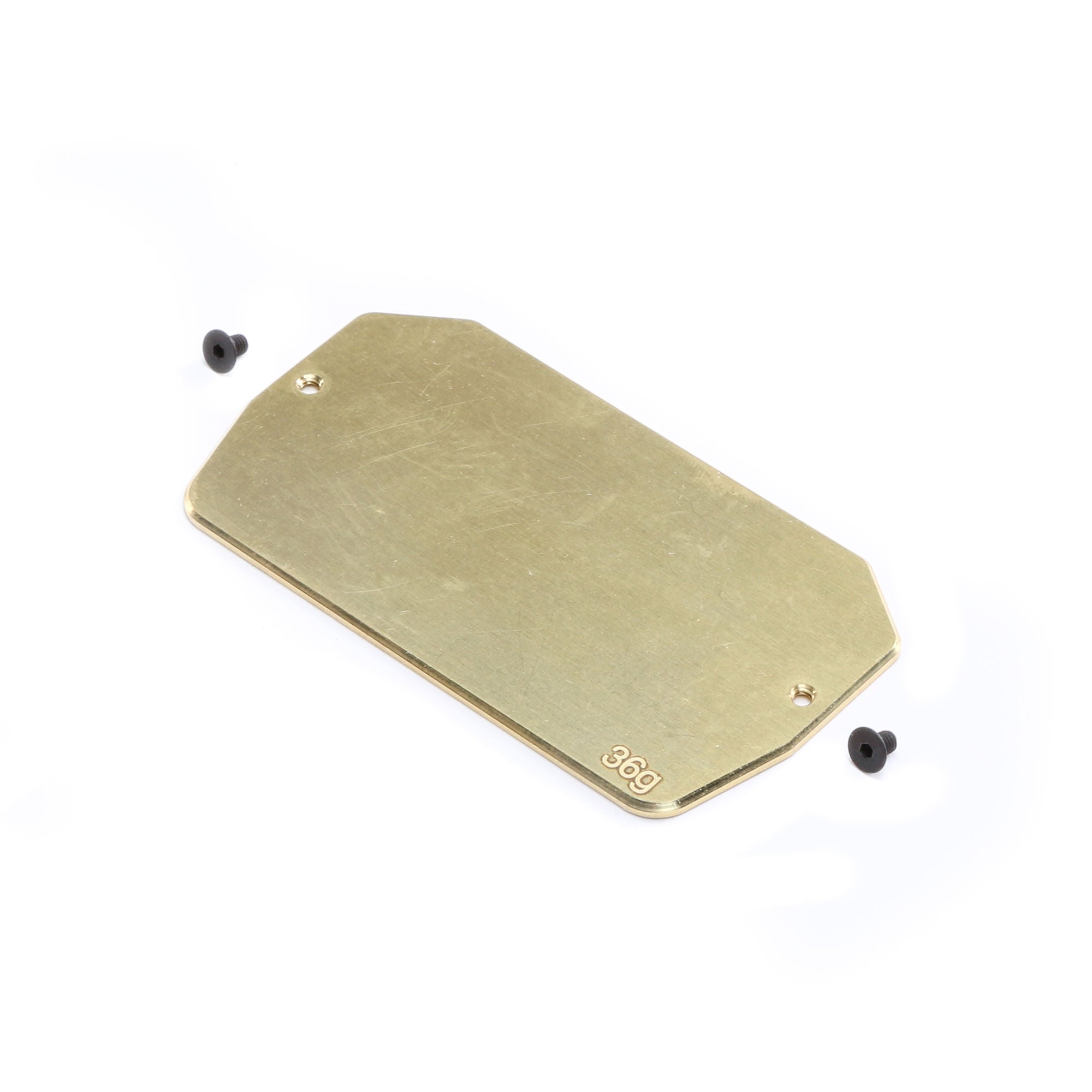22mm 5.0 Brass Electronics Mounting Plate - 34g Heavy Duty Metal Bracket for PCB, Circuit Board & DIY Projects - Perfect for Industrial, Home & Workshop Use