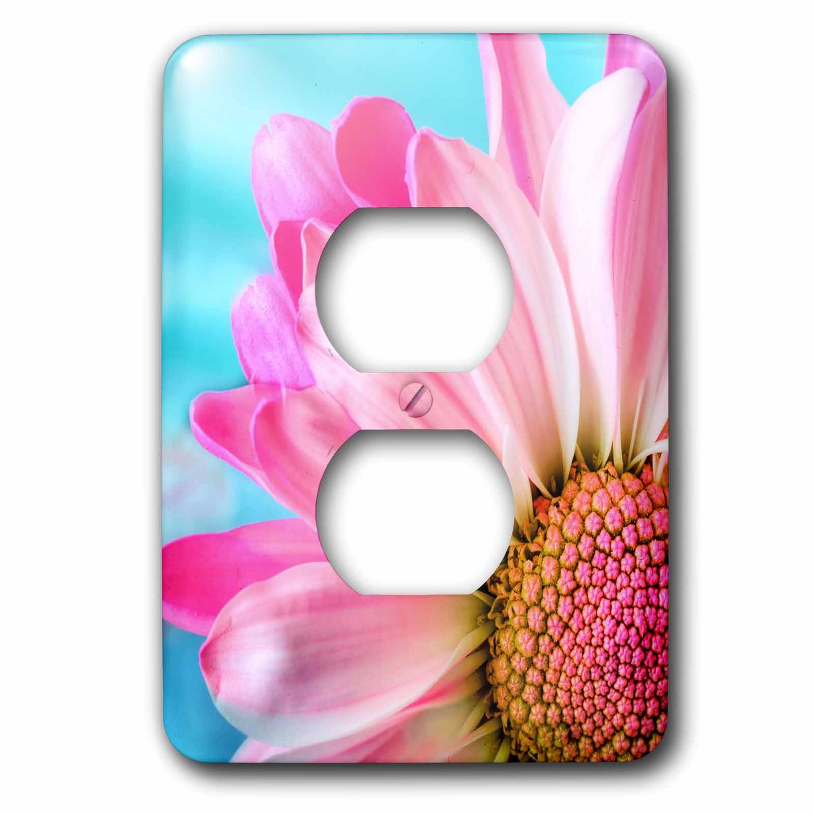3D Rose Light Switch Cover - Decorative for Home & Office