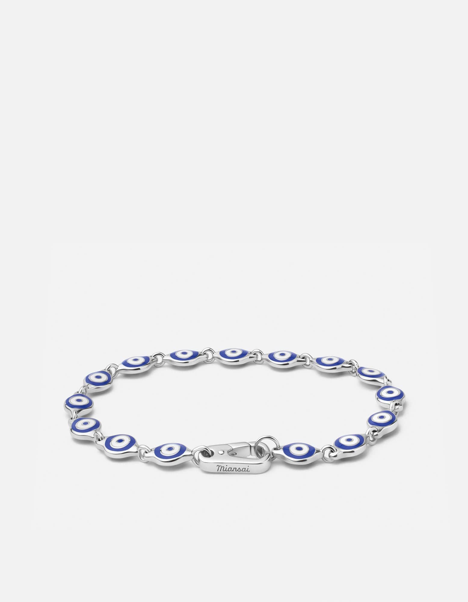 Blue Eye Bracelet for Women - Genuine Sterling Silver Protection Jewelry - Perfect for Everyday Wear & Gift Giving