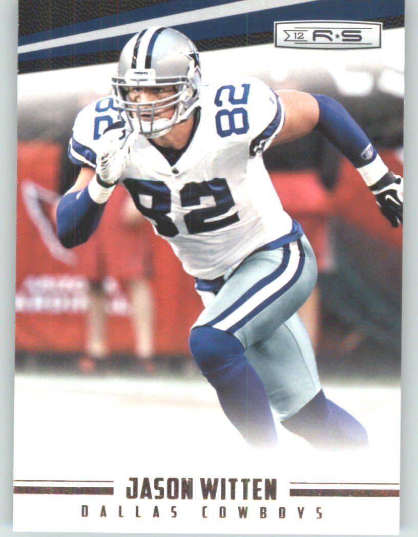 2012 Panini Rookies and Stars Jason Witten #40 Dallas Cowboys NFL Football Trading Card - Collectible Sports Memorabilia for Fans and Card Enthusiasts