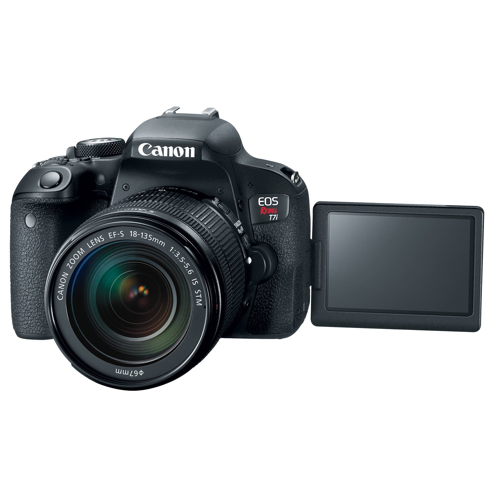 Canon EOS Rebel T7i DSLR Camera with 18-135mm STM Lens Kit - Professional Photography for Travel, Portraits & Vlogging