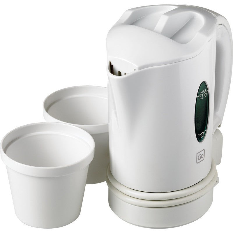 Portable Travel Kettle - Compact & Fast Boiling Electric Kettle for Camping, Hotels & Road Trips | Perfect for Tea, Coffee & Instant Meals on the Go