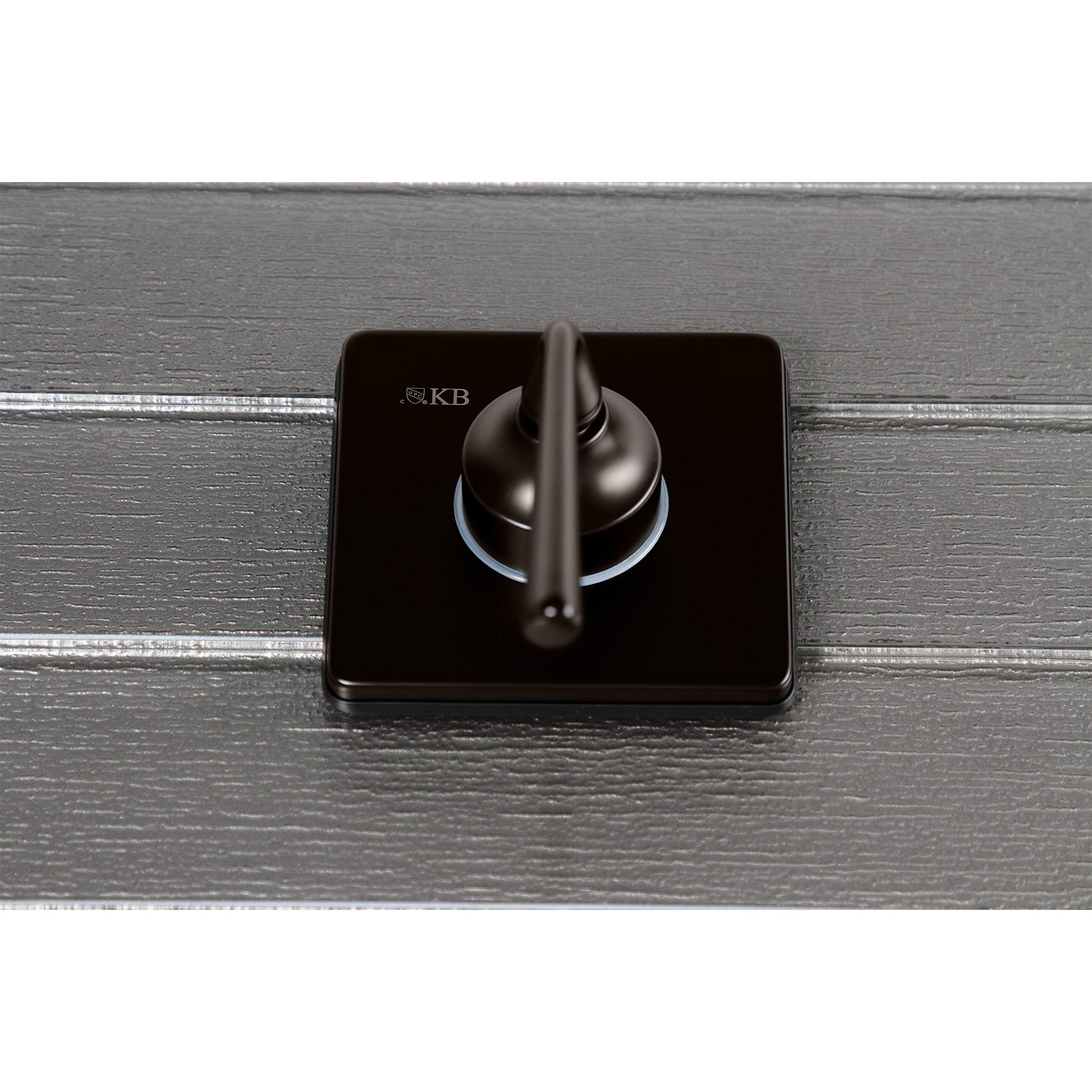 Kingston Brass KS3045ZL 3-Way Diverter Valve with Trim Kit in Oil Rubbed Bronze Finish - Perfect for Shower, Bathtub, and Spa Plumbing Systems