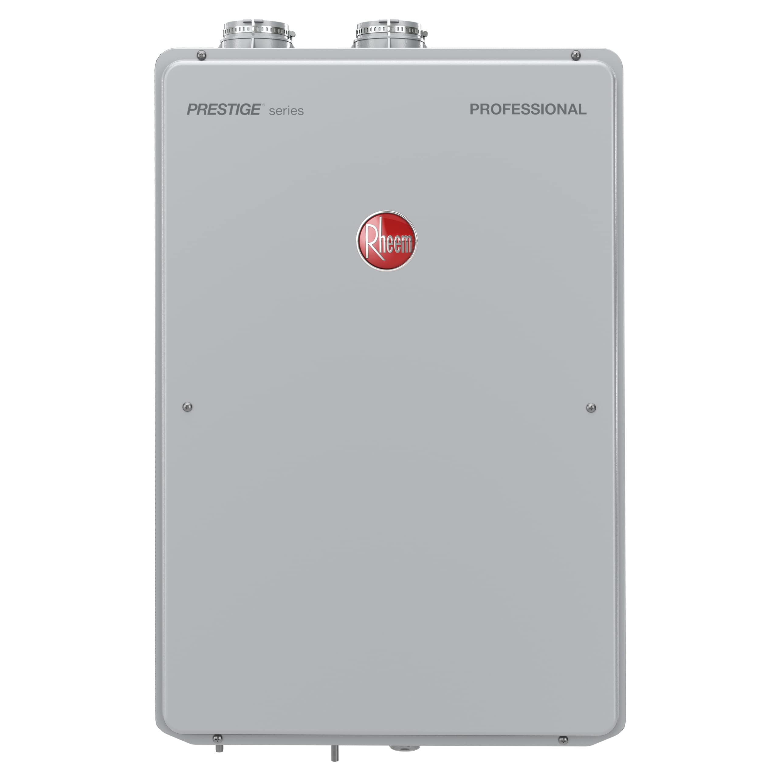 Rheem RTGH-95DVLP-2 9.5 GPM Indoor Natural Gas Tankless Water Heater - Energy Efficient, Grey - Perfect for Showers, Kitchens & Whole Home Hot Water Supply