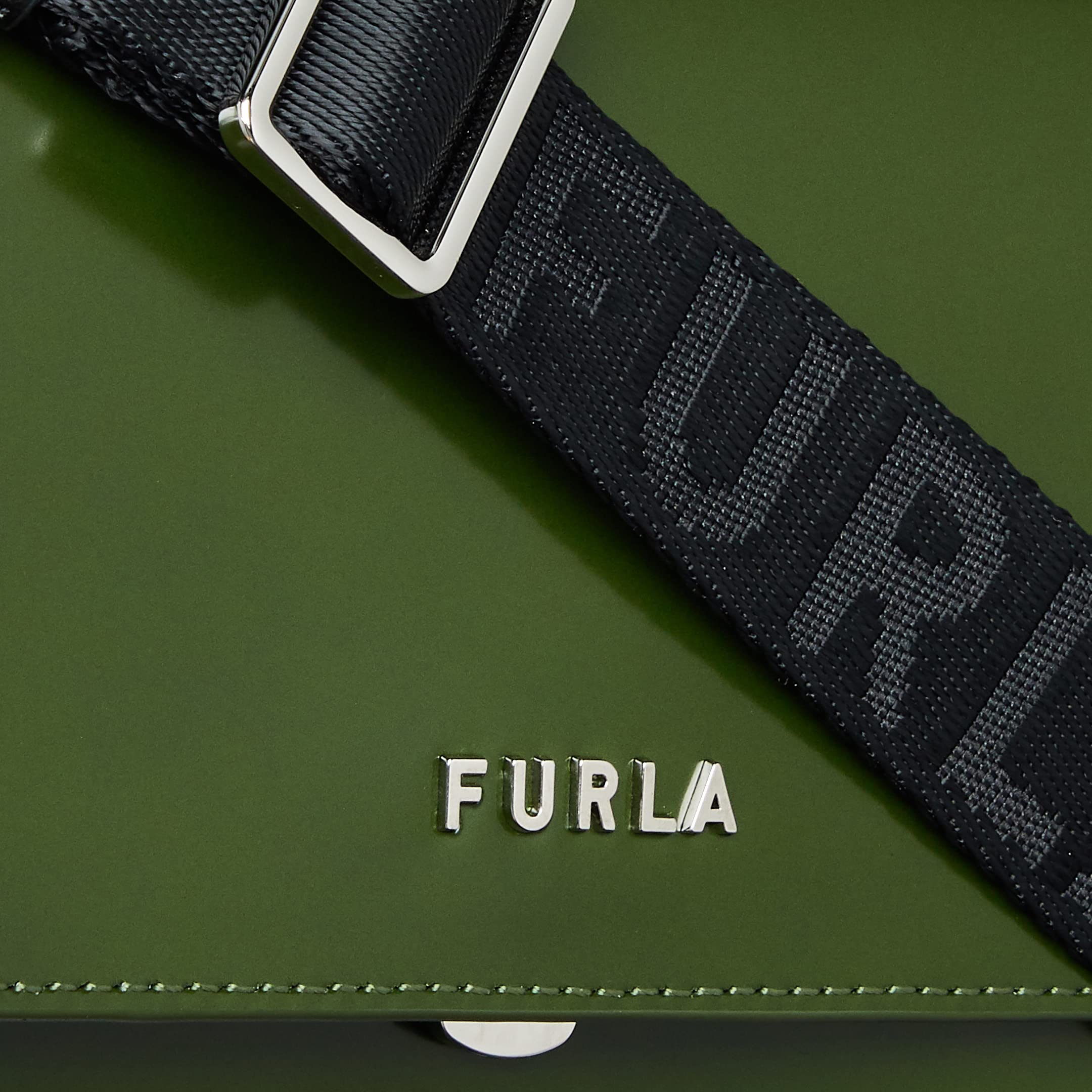 Furla Leather Shoulder Bag for Women - Stylish Crossbody Purse with Adjustable Strap, Perfect for Work, Travel & Everyday Use