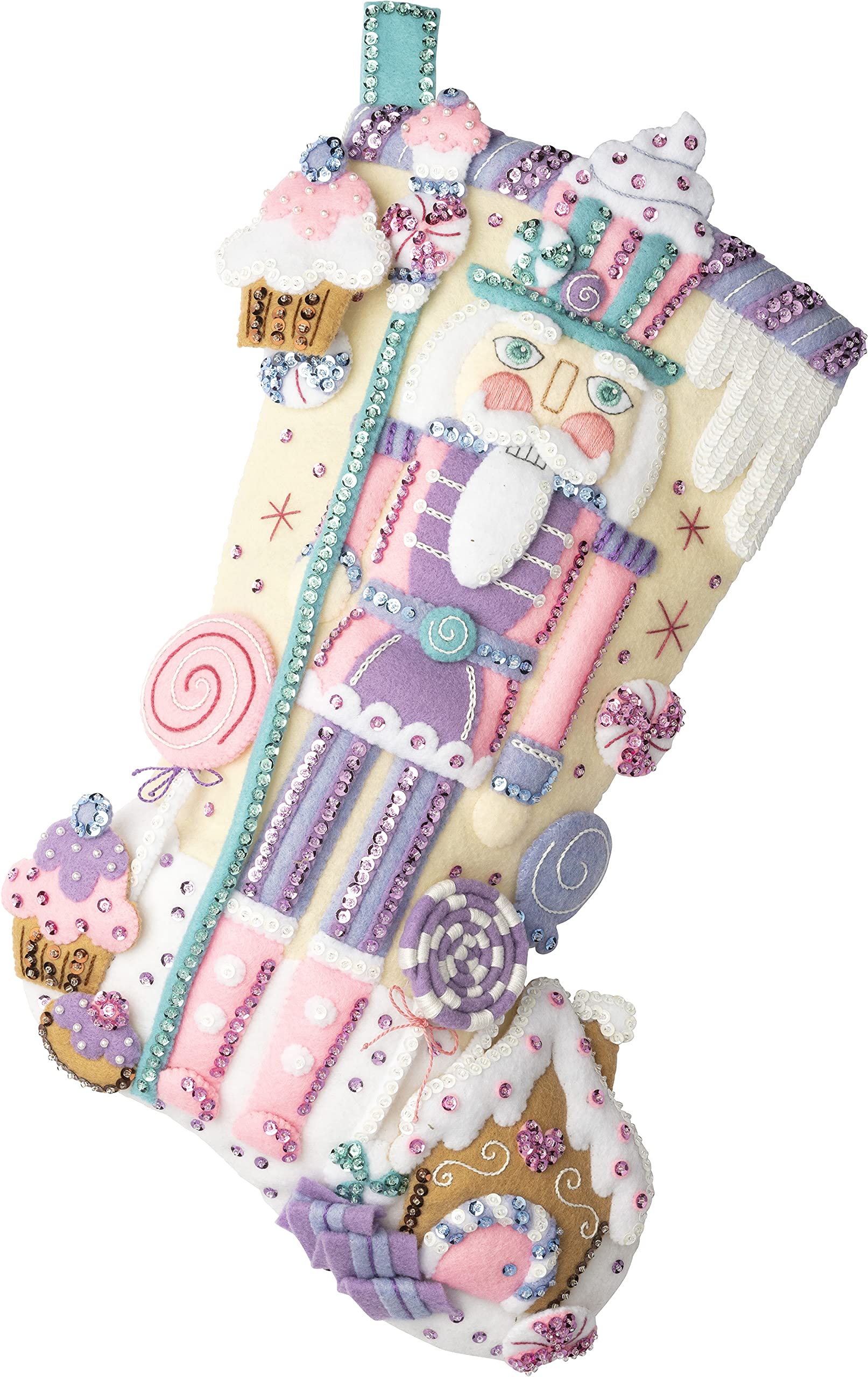 Bucilla Nutcracker Sweet Felt Applique 18