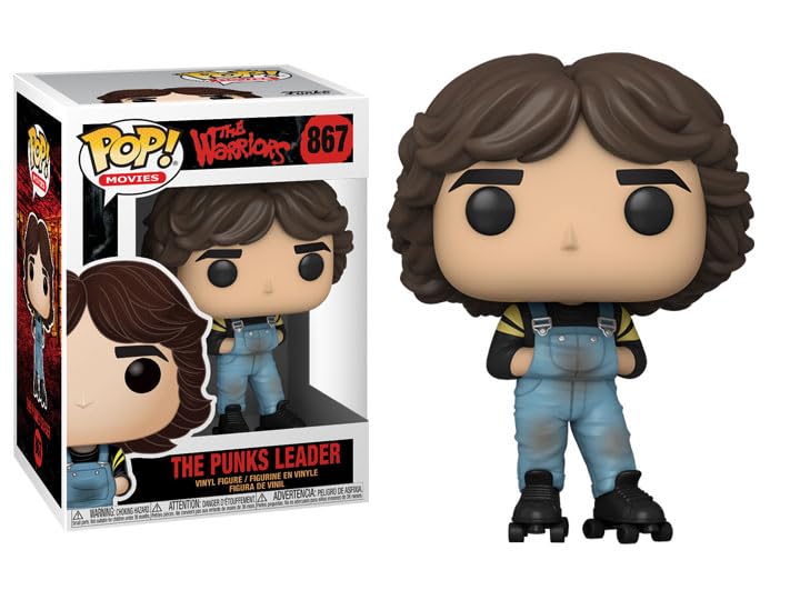 Funko Pop! The Warriors (1979) Retro Movie Vinyl Figure - Rollerskate Gang Leader with ToyBop Box Protector | Collectible Action Figure for Movie Fans, Home Display & Gift Giving