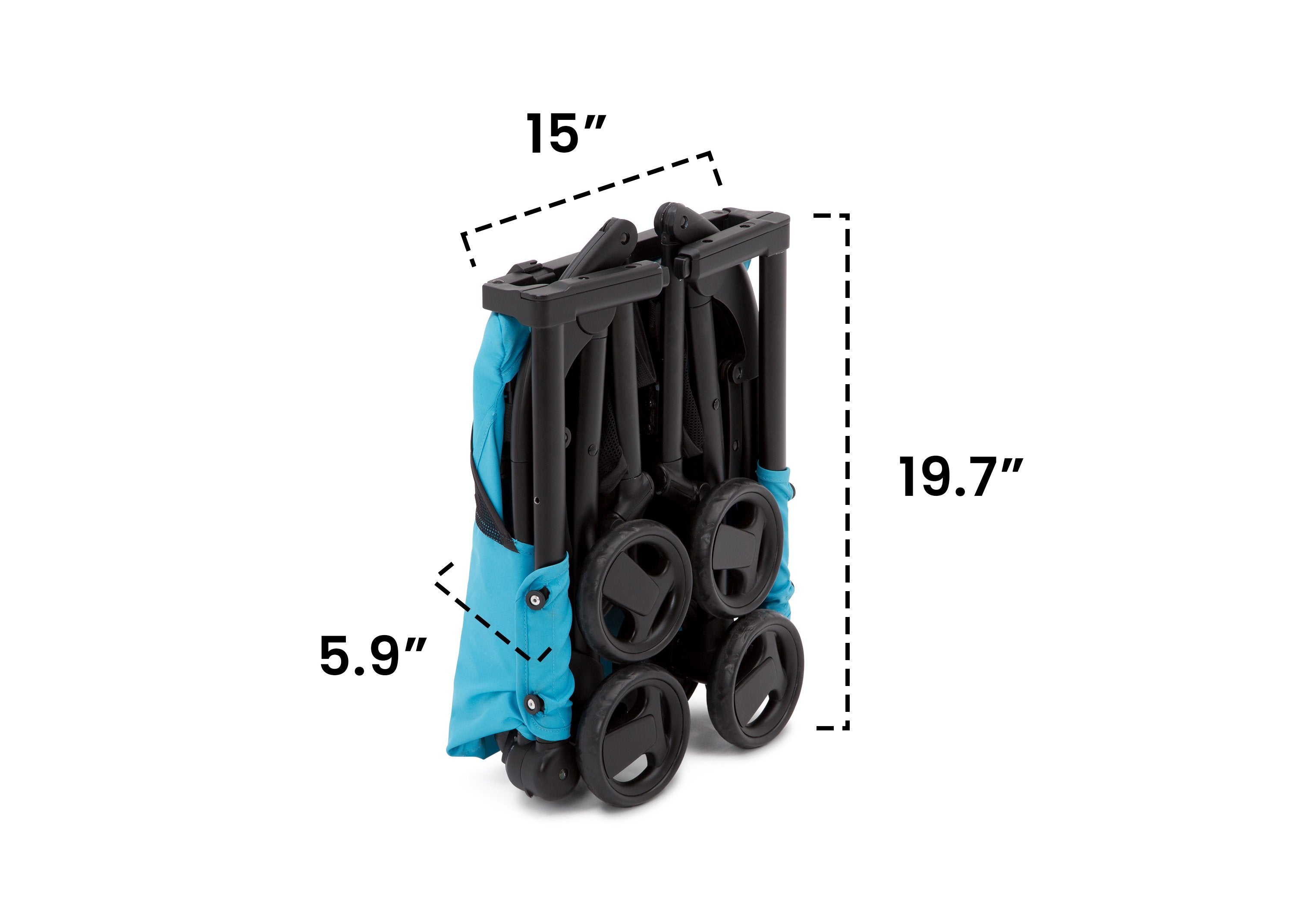 Lightweight Compact Stroller for Toddlers - Easy Fold Travel Stroller with Canopy & Storage Basket - Perfect for Shopping, Travel & Daily Walks