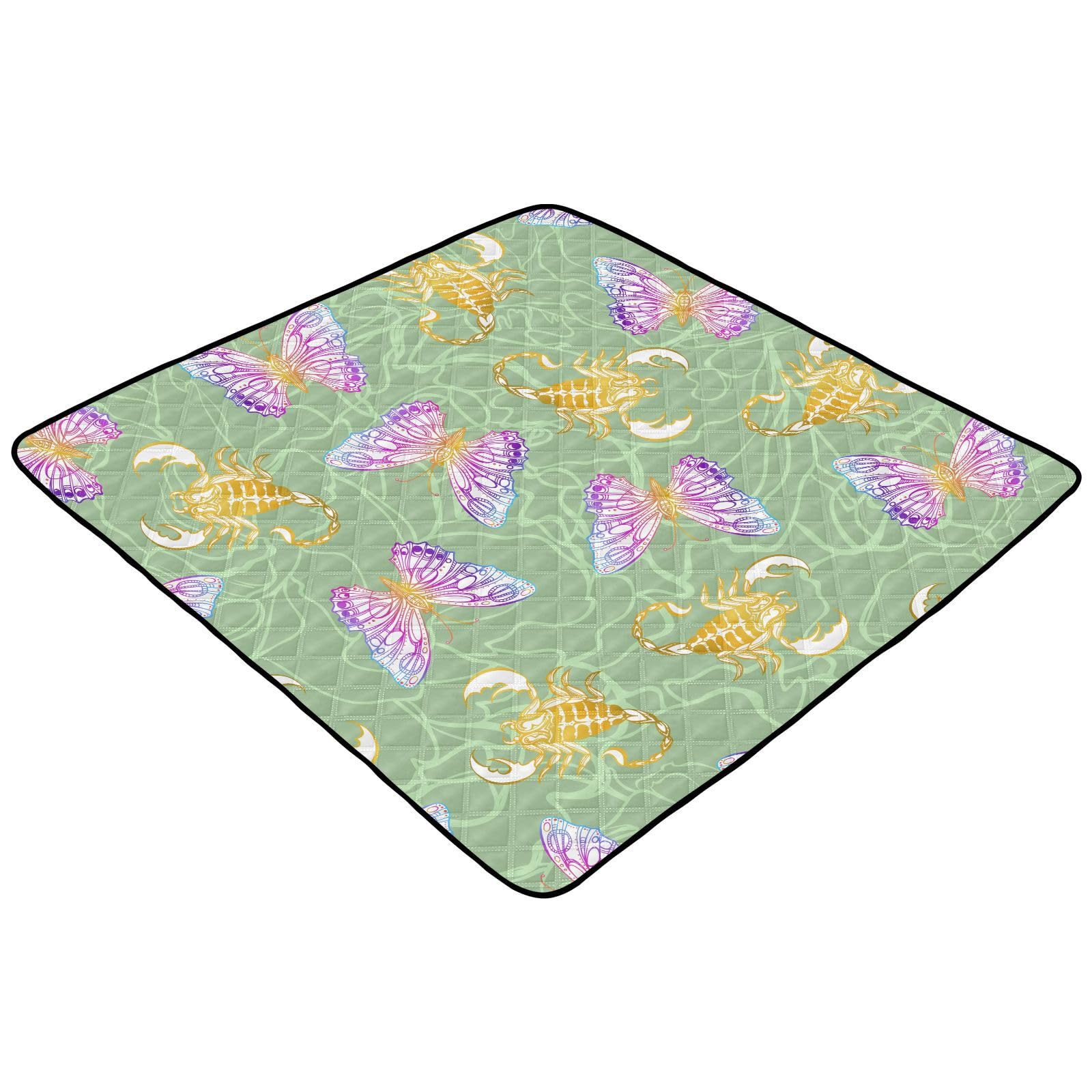 Butterflies and Scorpions Large Baby Playmat - 50