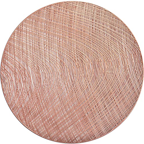 E.-luna Matt Rose Gold Placemats