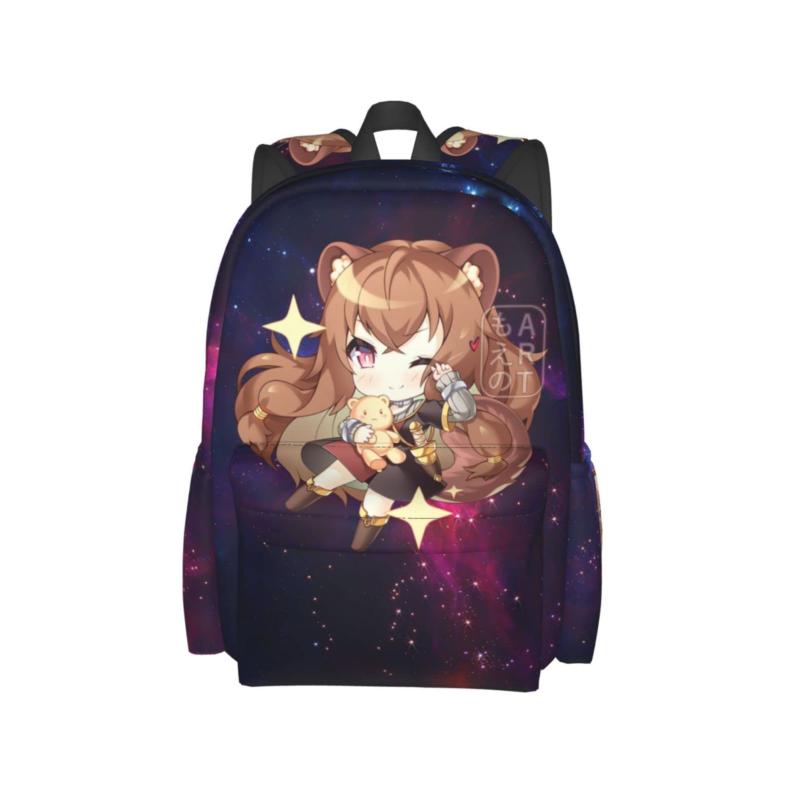 3D Anime The Rising Of The Shield Hero Backpack - Lightweight Travel Laptop Backpack for College, School & Work - Large Capacity Daypack for Men & Women - Perfect for Commuting, Campus Life & Anime Conventions