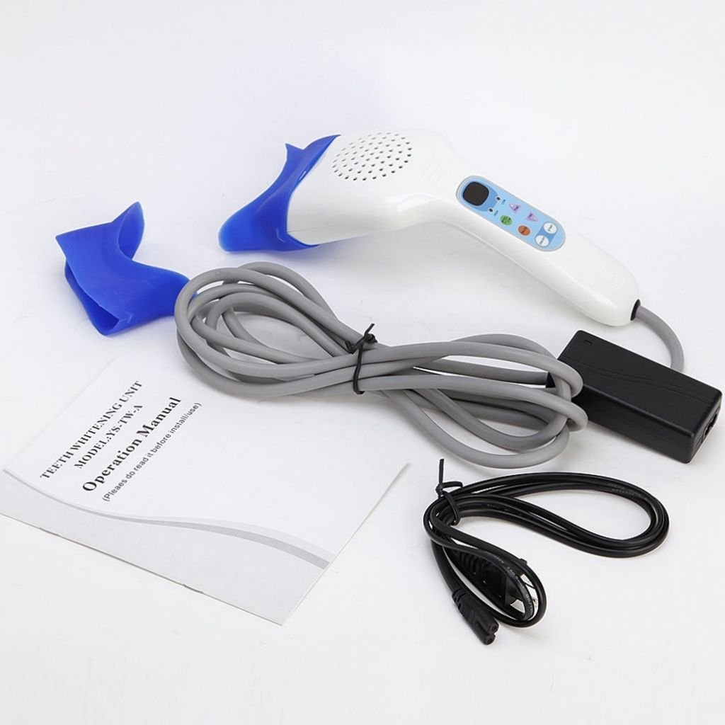 Professional Dental LED Teeth Whitening Light Accelerator - 6000mW/cm² High Power Bleaching Lamp for At-Home & Salon Use - Brighten Smiles for Weddings, Photos & Special Occasions