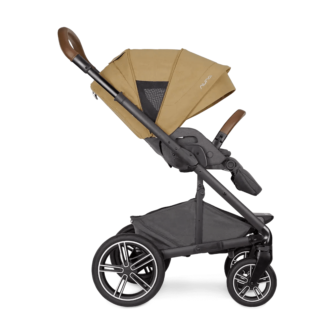 Nuna Mixx Next Stroller with Magnetic Buckle - Lightweight Travel Stroller for Babies & Toddlers - Perfect for City Walks, Shopping, and Air Travel