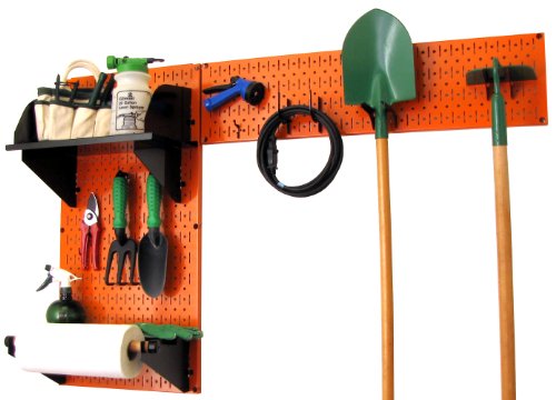 Orange Pegboard Black Accessories