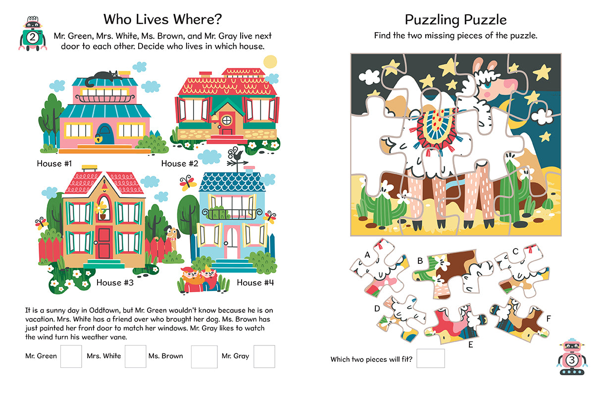 Train Your Brain: Fun and Challenging Logic Games for Adults & Kids - Improve Memory & Problem-Solving Skills at Home or School