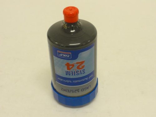 SKF LAGD 125/EM2 Automatic Grease Lubricator System 24 - 125mL Disposable High Viscosity Mineral-Based Lithium Soap Grease Cartridge for Industrial Machinery Maintenance