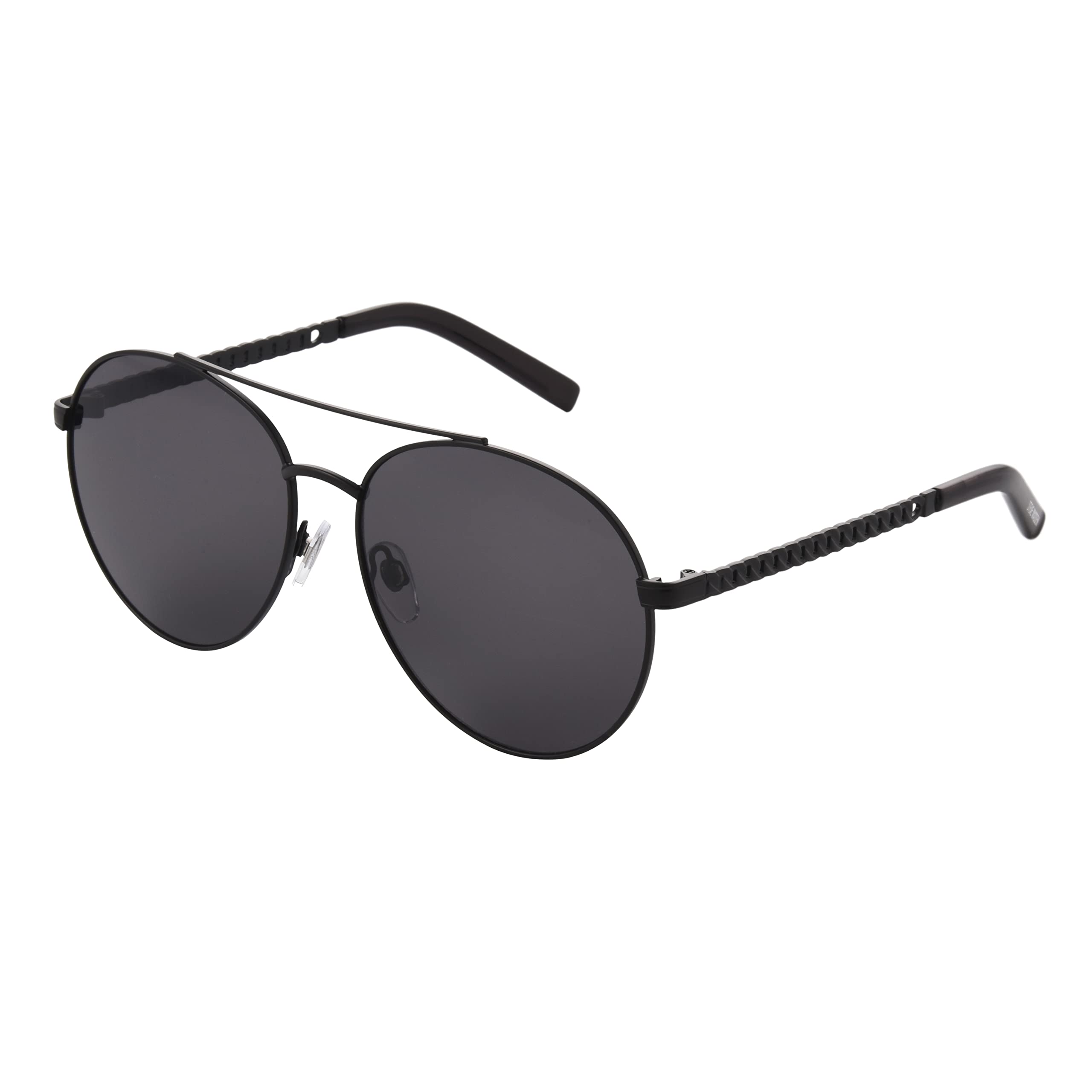 Steve Madden Women's Round Aviator Sunglasses - Polarized UV Protection - Fashionable Retro Style for Driving, Beach & Outdoor Activities