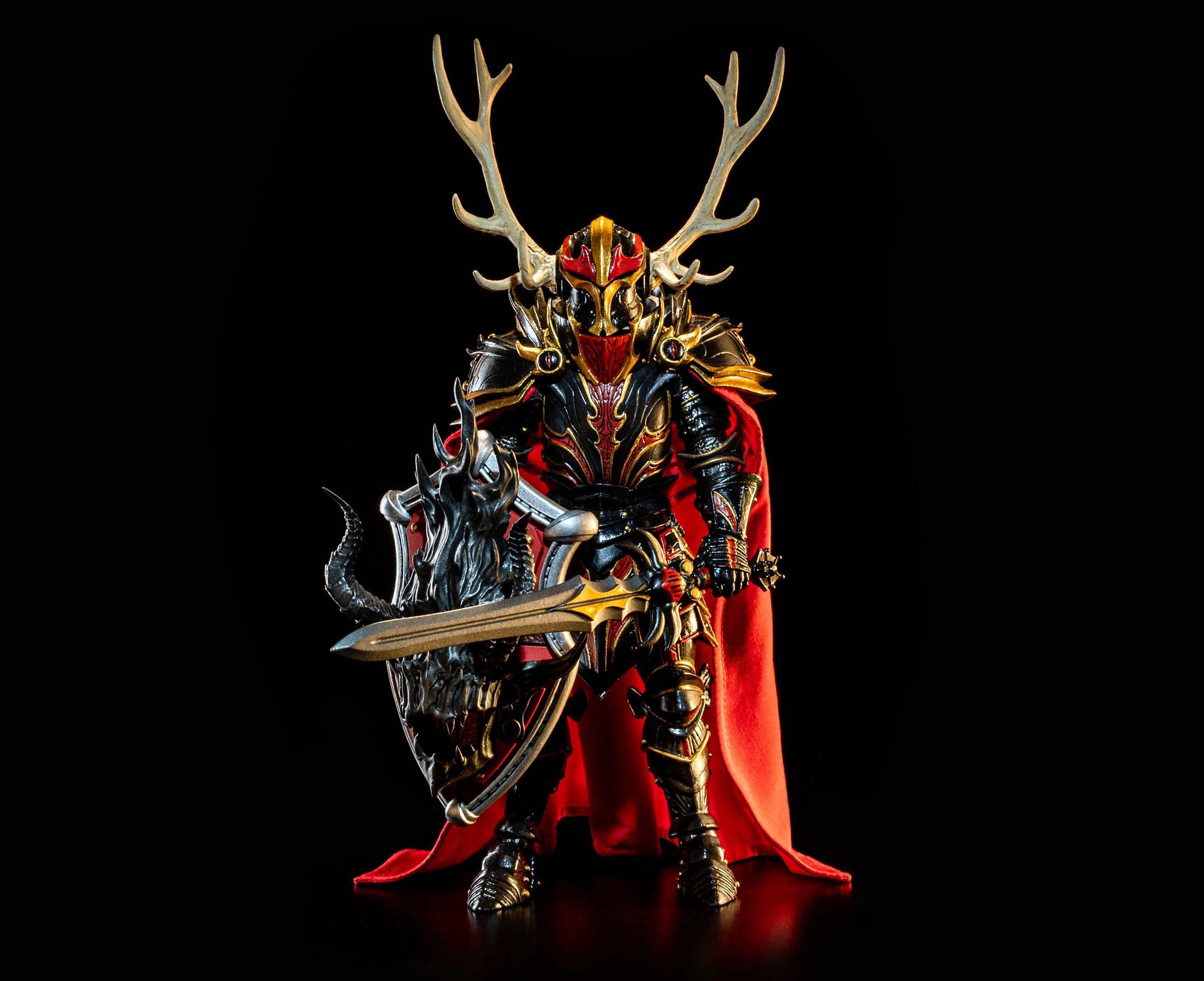 Mythic Legions War of the Aetherblade Action Figures - Gorgo Aetherblade & Attila Leossyr 2-Pack Set for Collectors | Fantasy Battle Display & Role-Playing Scenes
