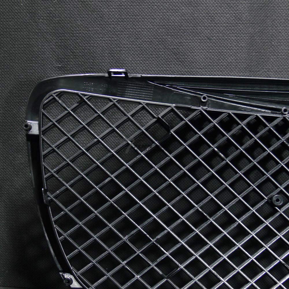 Black Sport Mesh Front Grill for Chrysler Sebring 04-06 | Hood Bumper Cover for Street & Show Cars